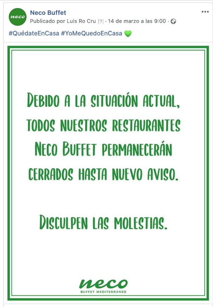 Comunicación durante la crisis del coronavirus