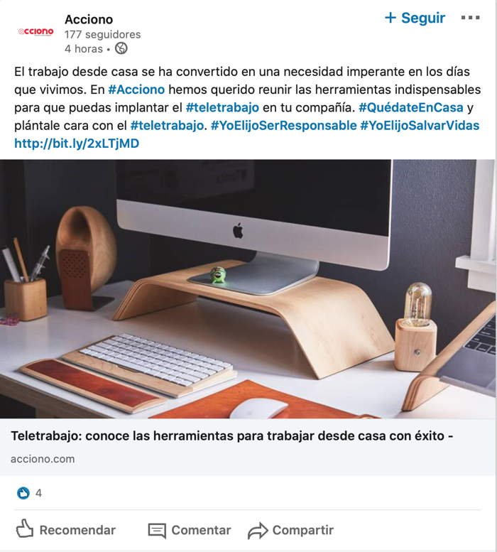 Comunicación durante la crisis del coronavirus